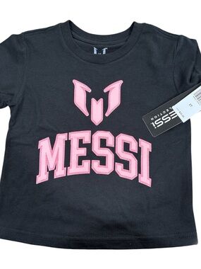 Messi Collection World Cup Soccer Player Shirt Top 2T New